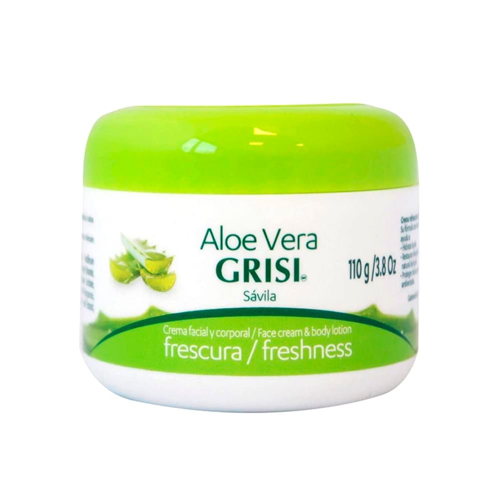Grisi Aloe Vera Face Cream & Body Lotion Freshness – 2-Pack (3.8 oz Each) for Dry Skin - görsel 3