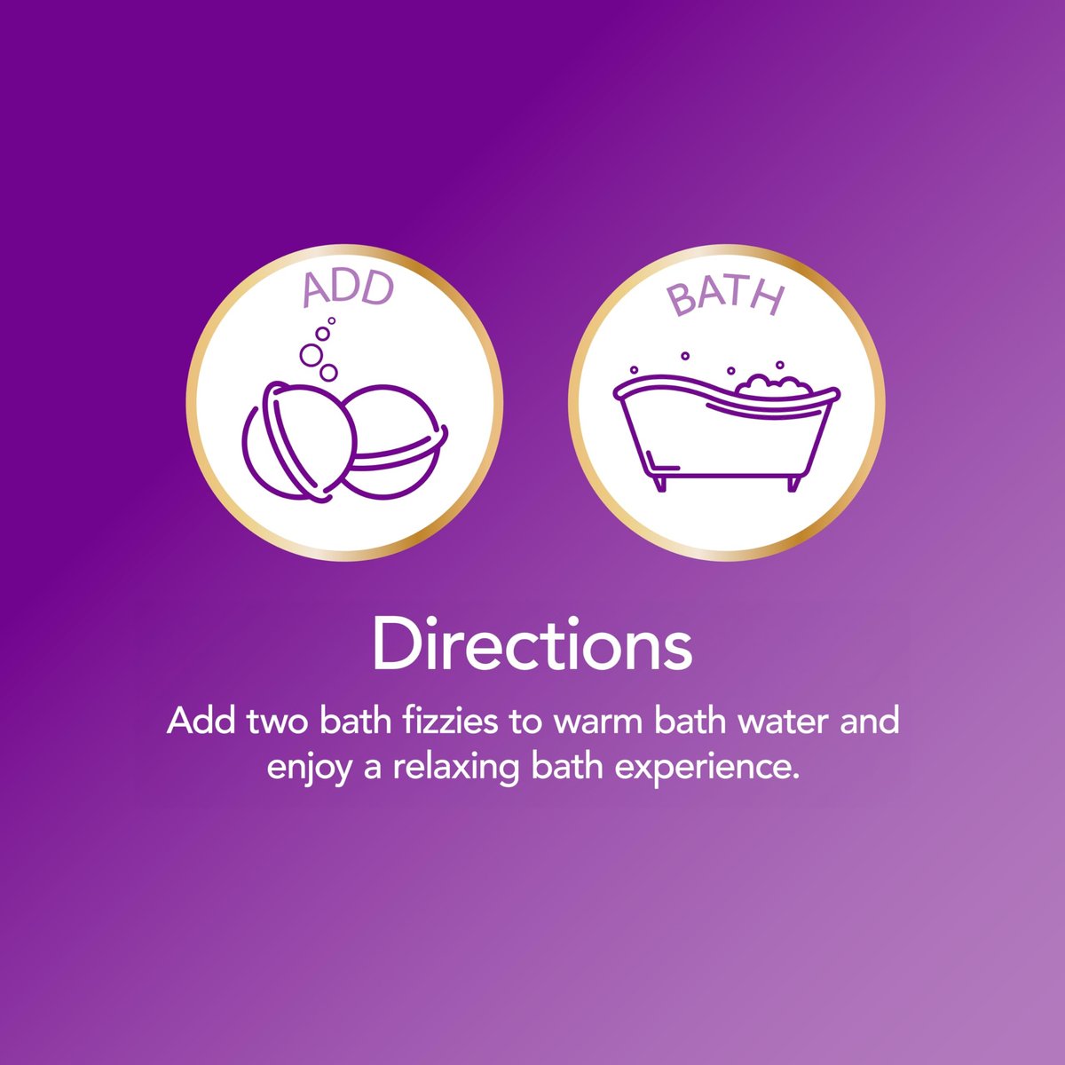 Calgon Bath Fizzies Lavender & Honey - 8 Count Relaxing Bath Bombs Avelisse