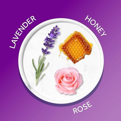 Calgon Bath Fizzies Lavender & Honey - 8 Count Relaxing Bath Bombs Avelisse