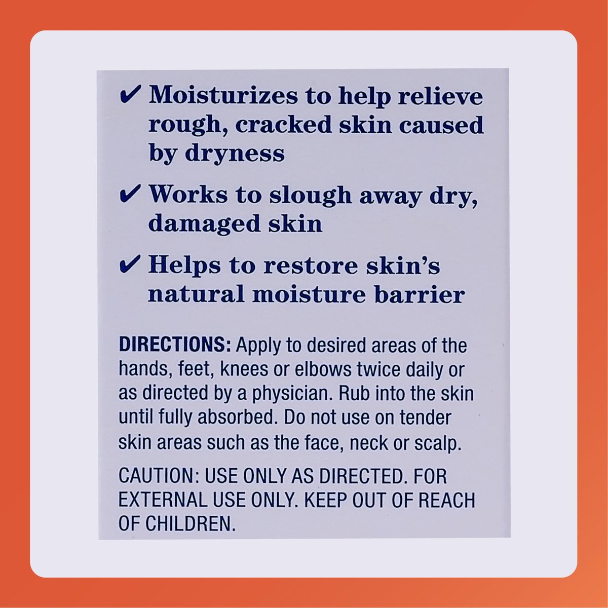 Rugby Urea 20% Intensive Hydrating Cream - Deep Moisturizer for Feet, Hands, Knees, and Elbows - 3 oz - görsel 13
