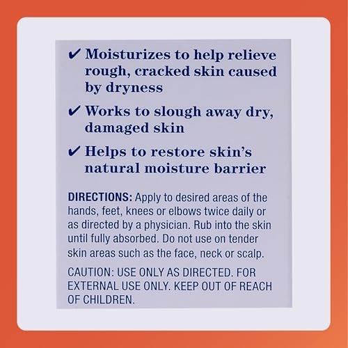 Rugby Urea 20% Intensive Hydrating Cream - Deep Moisturizer for Feet, Hands, Knees, and Elbows - 3 oz - görsel 14
