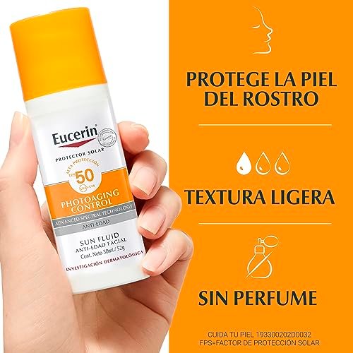 Eucerin Sun Anti-Age Face Sunscreen SPF 50+ with Hyaluronic Acid - 50 ml - görsel 8
