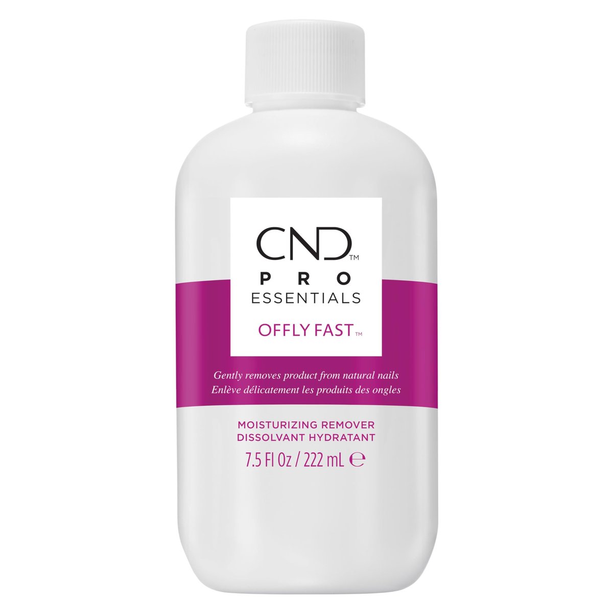 CND OFFLY FAST Moisturizing Nail Polish Remover - 7.5 fl oz Avelisse