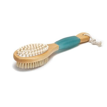 Earth Therapeutics ErgoForm Massage Brush – Premium Body Brush for Dry Brushing & Shower