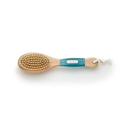 Earth Therapeutics ErgoForm Massage Brush – Premium Body Brush for Dry Brushing & Shower