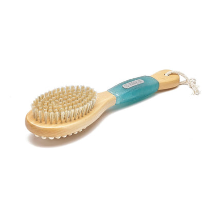 Earth Therapeutics ErgoForm Massage Brush – Premium Body Brush for Dry Brushing & Shower