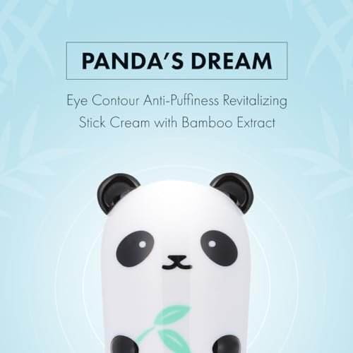 TONYMOLY Panda's Dream So Cool Eye Stick - Cooling Hydrating Eye Cream for Puffiness & Tired Eyes with Bamboo & Glacial Water, K-Beauty Skincare Avelisse
