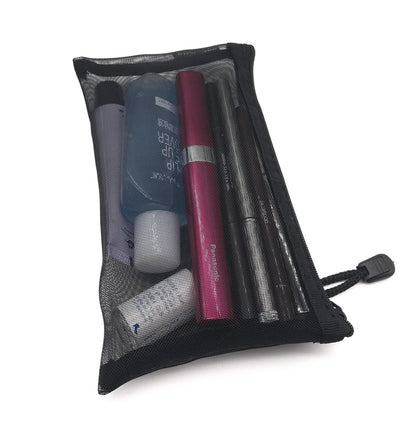 Outman 5-Pack Multipurpose Nylon Mesh Cosmetic Bags for Travel and Organization