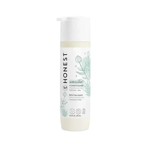 The Honest Company Silicone-Free Conditioner – Gentle, Hypoallergenic, Fragrance-Free for Sensitive Skin, 10 fl oz Avelisse