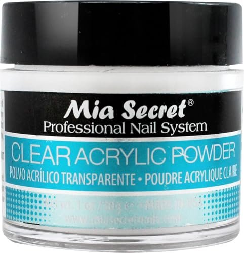 Mia Secret Clear Acrylic Powder 1oz - Professional Nail Acrylic System - görsel 2