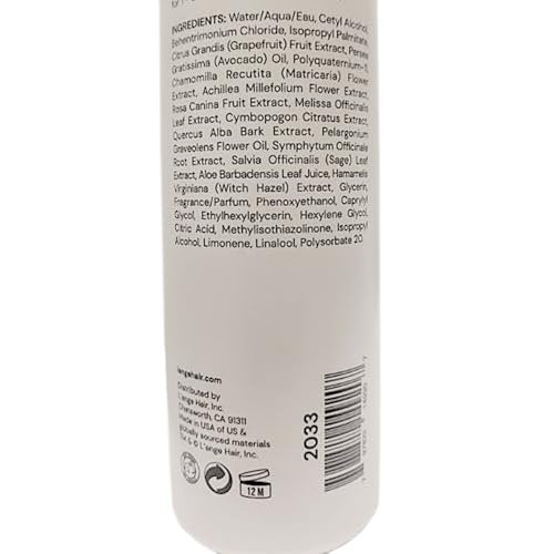 L'ANGE HAIR Slické Blowout Hair Conditioner - Volumizing, Paraben-Free & Sulfate-Free Conditioner for Color Treated Hair, 8 Fl Oz Avelisse
