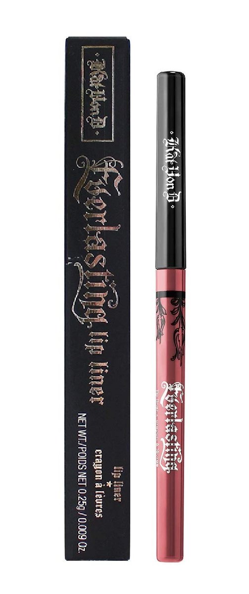KVD Beauty Everlasting Lip Liner Moonflower - Long-Lasting Nude Pink Lip Pencil - görsel 3