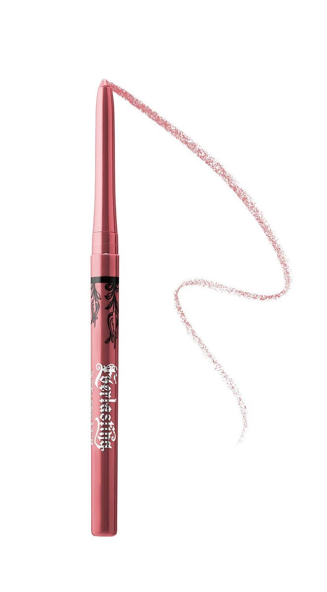 KVD Beauty Everlasting Lip Liner Moonflower - Long-Lasting Nude Pink Lip Pencil - görsel 1