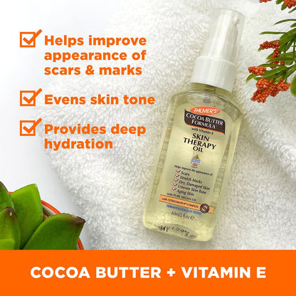 Palmer's Cocoa Butter Formula Pregnancy Skin Care Kit – 4-Piece Full Size Set for Stretch Marks & Scars, Dermatologist Approved, Mom-to-Be Gift Avelisse