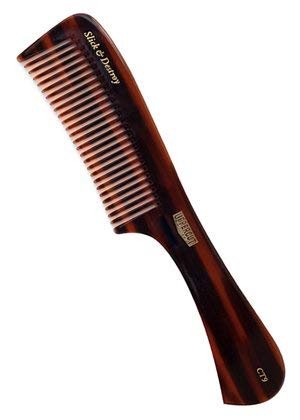 Uppercut Deluxe CT9 Styling Comb – Professional Barber Comb for Medium to Long Hair, Wide Tooth Hair Comb for Men, Plant Cellulose Acetate, Anti Static Grooming Comb - görsel 3