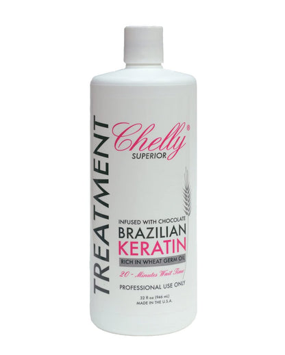 Chelly Superior Brazilian Keratin Treatment - Chocolate Scent - 32 oz Avelisse