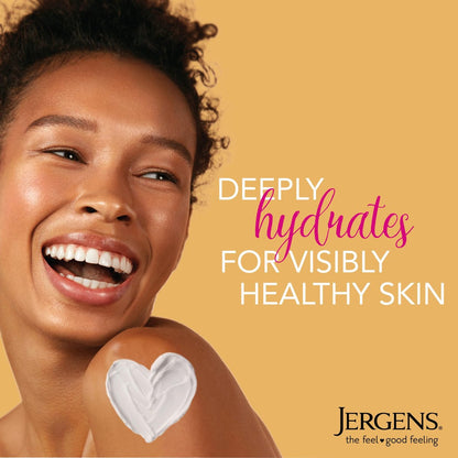 Jergens Nourishing Honey Dry Skin Moisturizer with Illuminating Hydralucence Blend, 16.8 oz (Pack of 4) Avelisse