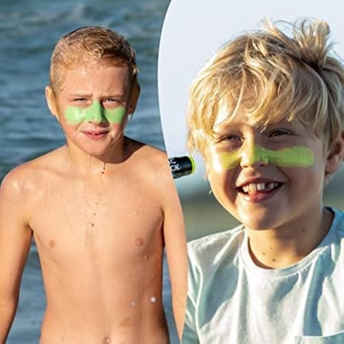 Sun Zapper Zinc Oxide Mineral Sunscreen Stick SPF 50+ – 4-Pack Rainbow Colors – Water Resistant for Face & Body – Made in Australia Avelisse