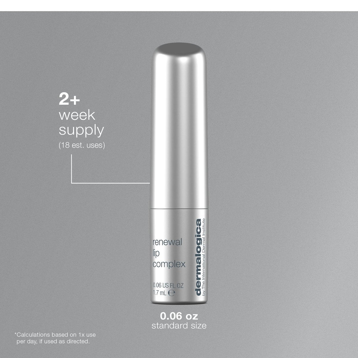 Dermalogica Renewal Lip Complex - Anti-Aging Lip Balm for Dry, Rough Lips, Minimizes Contour Lines, 0.06 Fl Oz Avelisse