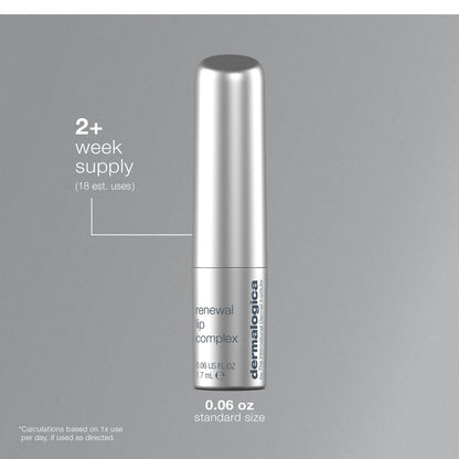 Dermalogica Renewal Lip Complex - Anti-Aging Lip Balm for Dry, Rough Lips, Minimizes Contour Lines, 0.06 Fl Oz Avelisse