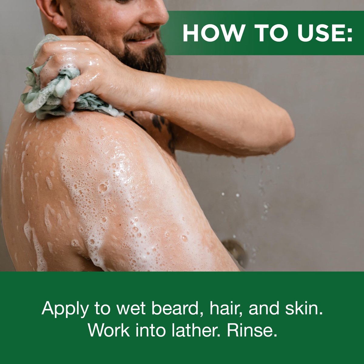 Clubman Pinaud Beard and Body Wash – Refreshing Dual-Purpose Cleanser for Beard and Skin, 14.5 fl oz Avelisse