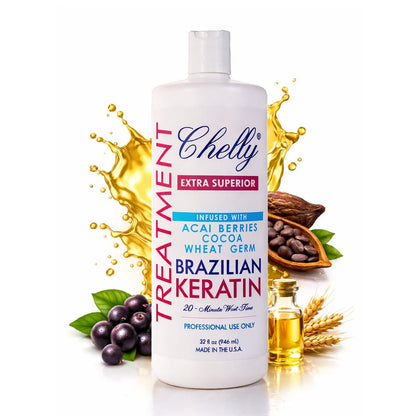 Chelly Superior Brazilian Keratin Treatment - Extra Superior Formula, 32 fl oz Avelisse