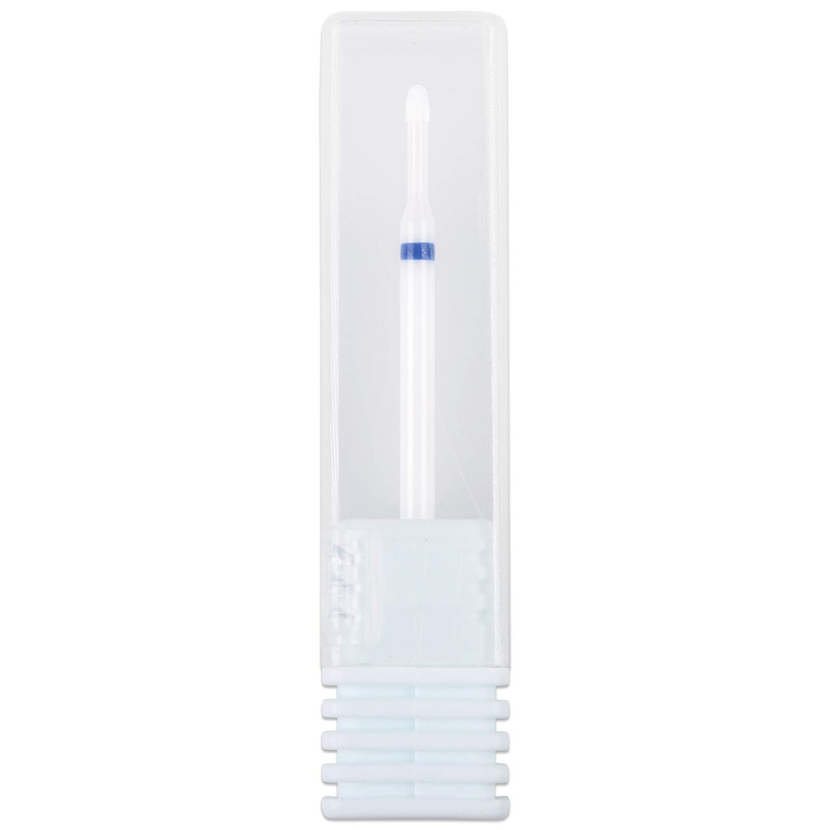 Pana 3/32" Cuticle Clean Safety Nail Ceramic White Carbide Bit (Medium Grit) for Electric Nail Drill - görsel 7
