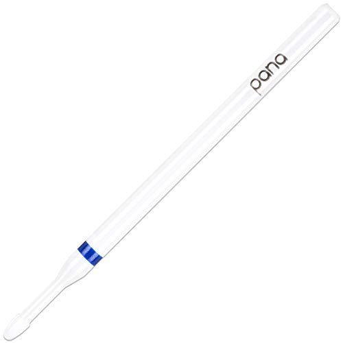 Pana 3/32" Cuticle Clean Safety Nail Ceramic White Carbide Bit (Medium Grit) for Electric Nail Drill - görsel 2
