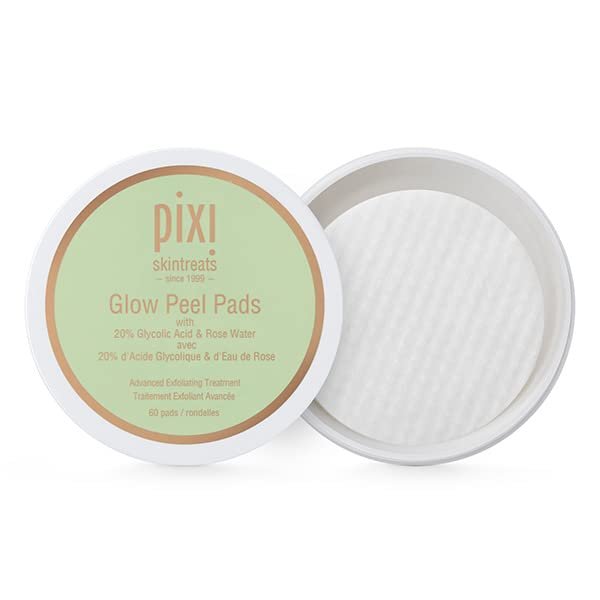 Pixi Beauty Glow Peel Pads – Exfoliating Glycolic Acid Treatment for Glowing Skin, 60 Pads - görsel 1