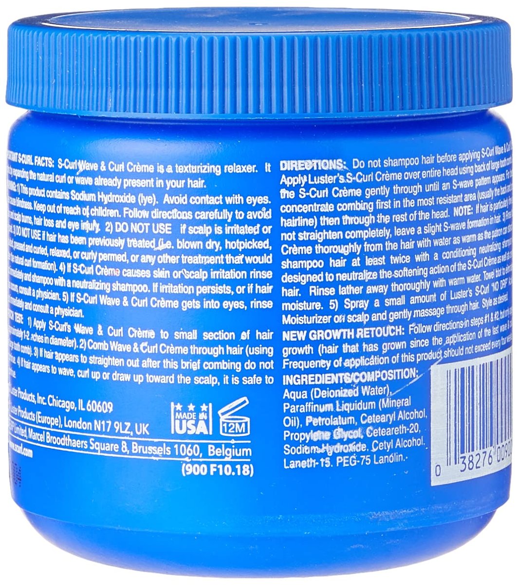 S Curl Texturizer Wave & Curl Creme - Regular, 15 oz - Define & Moisturize Natural Waves - görsel 6