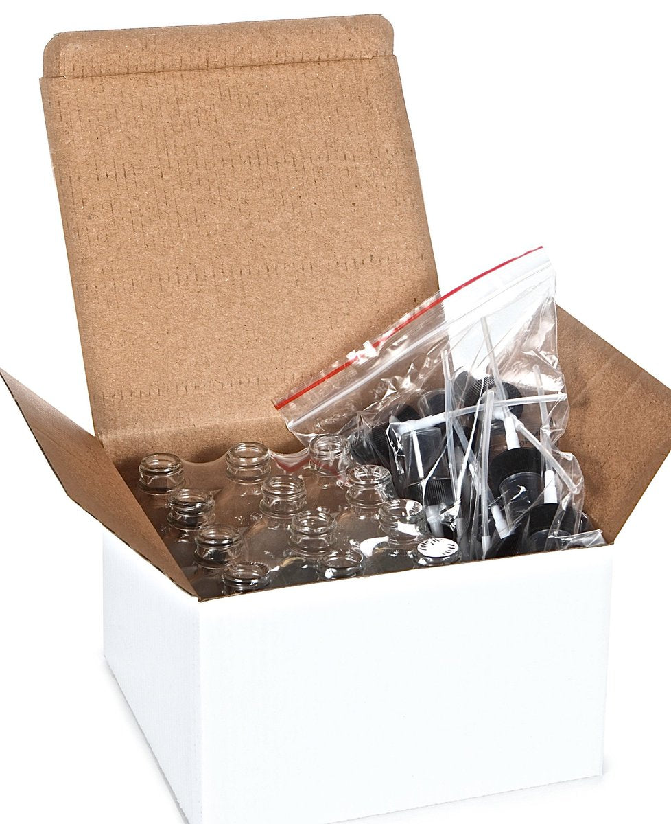 Vivaplex 12 Pack 2 oz Clear Glass Spray Bottles with Black Fine Mist Sprayers - görsel 7