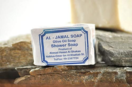 Al Jamal Original Virgin Olive Oil Soap Bars - Handmade Nablus Soap, Natural & Organic (Pack of 2) Avelisse