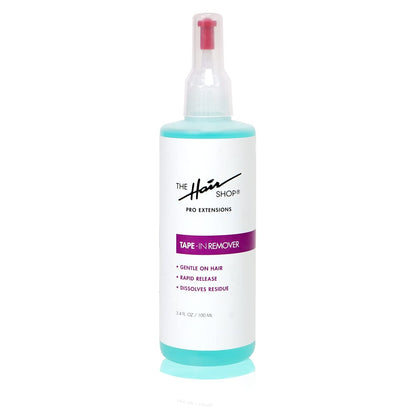 X10 Pro-Tools Tape-In Remover by The Hair Shop – Professional Salon Quality Tape-In Skinweft Remover, Alcohol-Based Precision Bottle, Safe & Effective (3.4 Fl Oz)