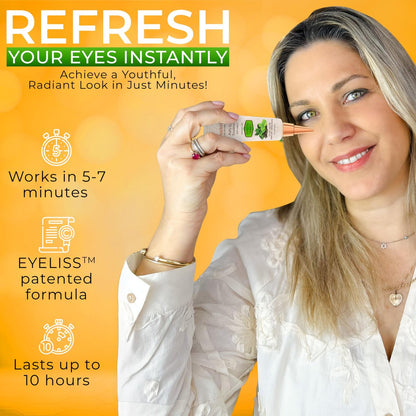 Puffy Eye Treatment – Instant Results with Green Tea Extract & Dead Sea Minerals by SEAMANTIKA – 0.8 fl oz Avelisse
