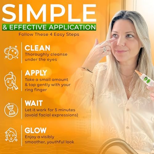 Puffy Eye Treatment – Instant Results with Green Tea Extract & Dead Sea Minerals by SEAMANTIKA – 0.8 fl oz Avelisse