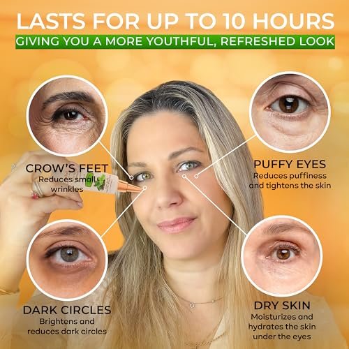 Puffy Eye Treatment – Instant Results with Green Tea Extract & Dead Sea Minerals by SEAMANTIKA – 0.8 fl oz Avelisse