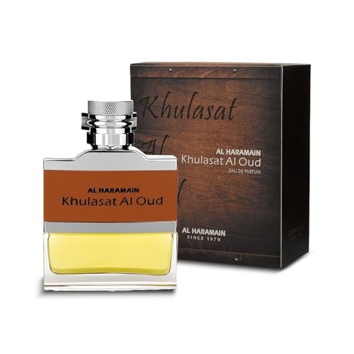 Al Haramain Khulasat Al Oud - Long Lasting Arabian Oud Eau de Parfum for Men - 3.3 oz - görsel 2