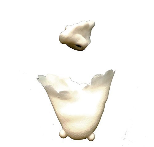 Adult Beige Skin Latex Prosthetic Witch Goblin Nose and Chin Set - görsel 4