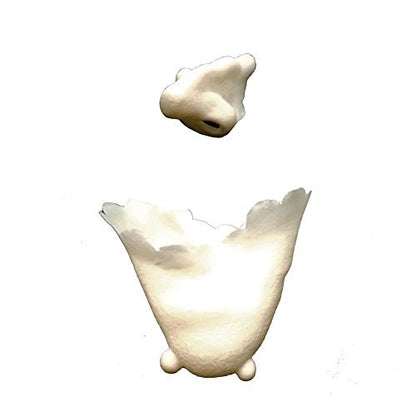 Adult Beige Skin Latex Prosthetic Witch Goblin Nose and Chin Set