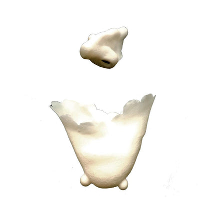 Adult Beige Skin Latex Prosthetic Witch Goblin Nose and Chin Set