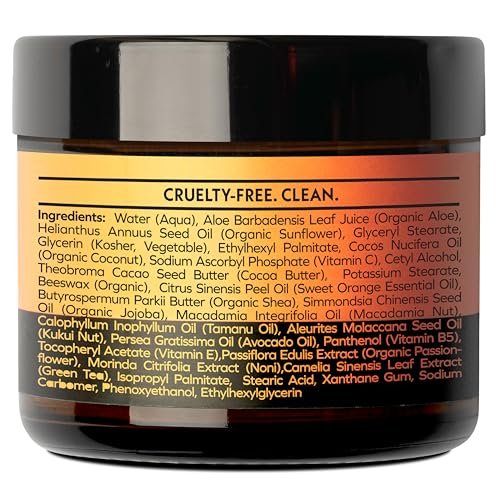 Eve Hansen Vitamin C Night Cream for Face and Neck - Hydrating, Brightening, Anti-Aging Moisturizer for Mature, Dry Skin - Non-Greasy - 2 oz Avelisse
