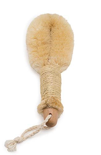 GranNaturals Bath & Shower Dry Skin and Body Sisal Brush – Natural Fibers for Exfoliation, Circulation & Cellulite Reduction - görsel 2
