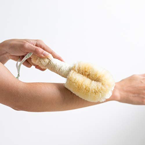 GranNaturals Bath & Shower Dry Skin and Body Sisal Brush – Natural Fibers for Exfoliation, Circulation & Cellulite Reduction - görsel 16