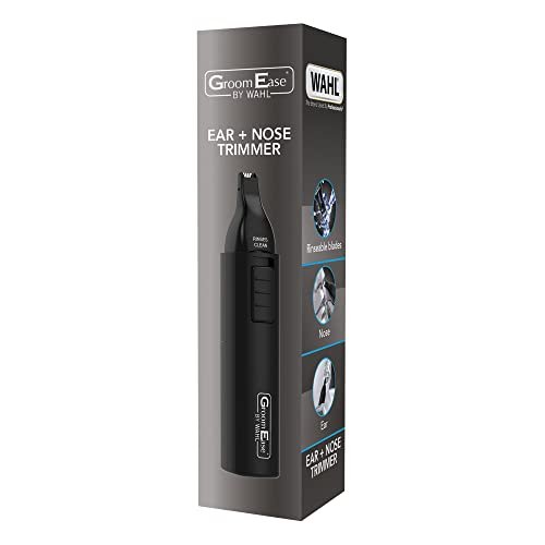 Wahl GroomEase Ear and Nose Trimmer – Precision Hair Trimmer for Men & Women, Black Avelisse