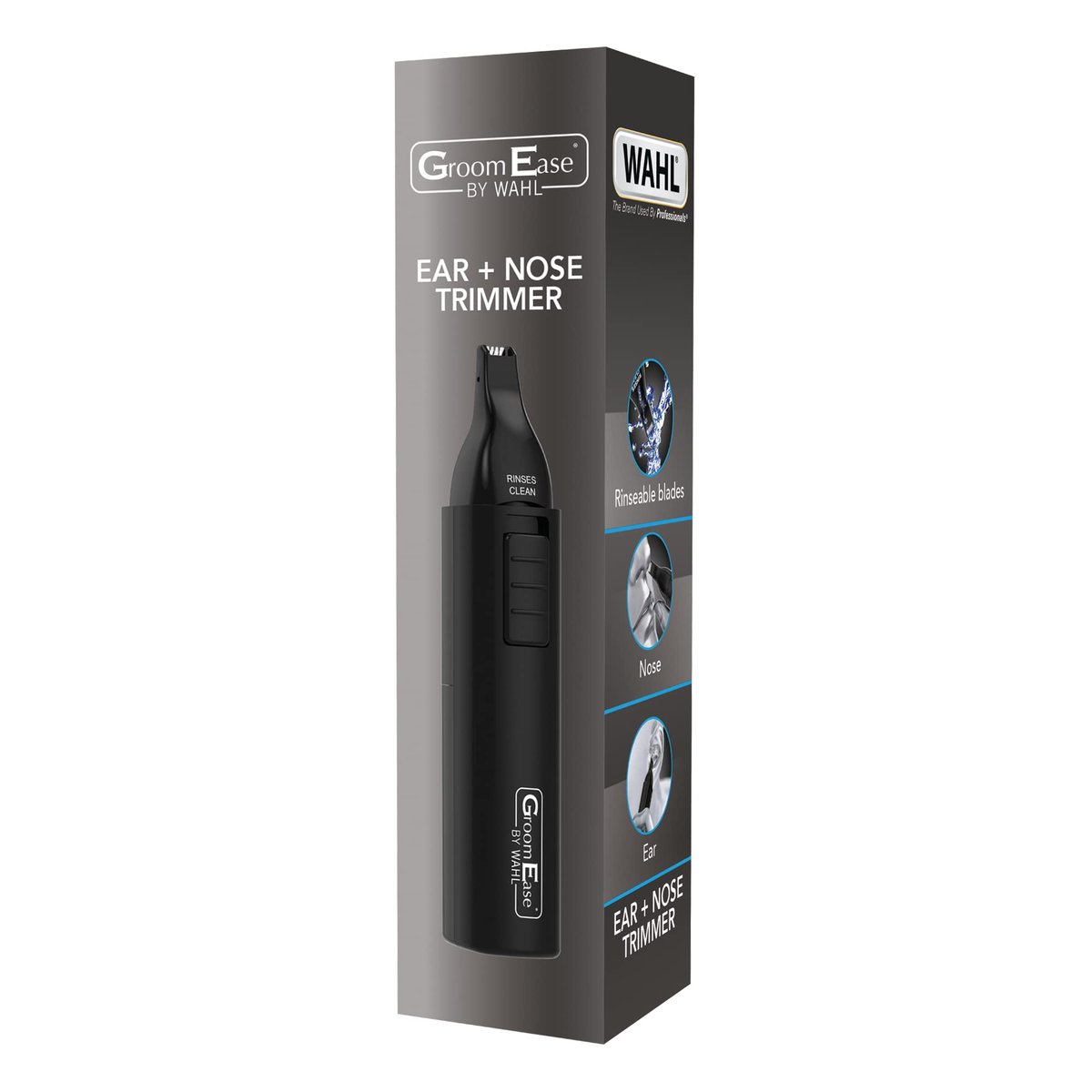 Wahl GroomEase Ear and Nose Trimmer – Precision Hair Trimmer for Men & Women, Black Avelisse
