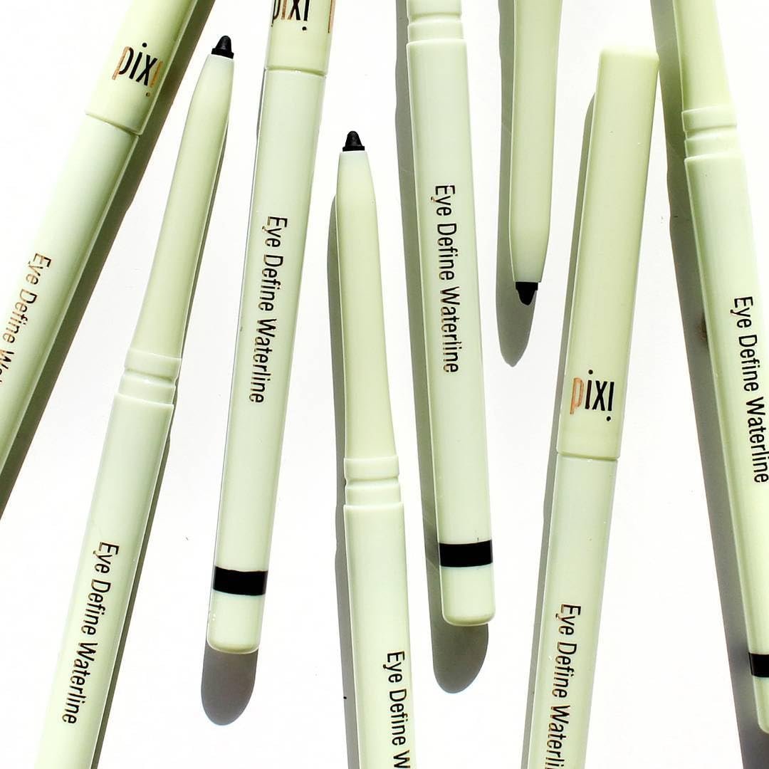 Pixi Beauty Eye Define Waterline Eyeliner Pencil - Ultra-Fine Waterproof, Smudge-Proof & Long-Wearing - Tightline Black Avelisse