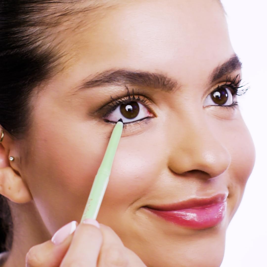 Pixi Beauty Eye Define Waterline Eyeliner Pencil - Ultra-Fine Waterproof, Smudge-Proof & Long-Wearing - Tightline Black Avelisse
