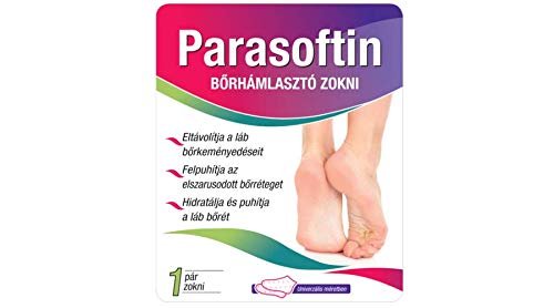 Parasoftin Exfoliating Socks - Total Callus Removal for Soft, Smooth Feet