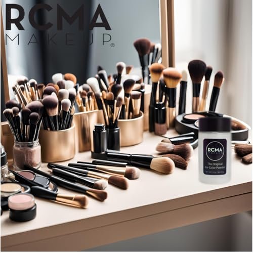RCMA No-Color Powder – Professional Translucent Setting Powder for All Skin Types (3 oz) Avelisse