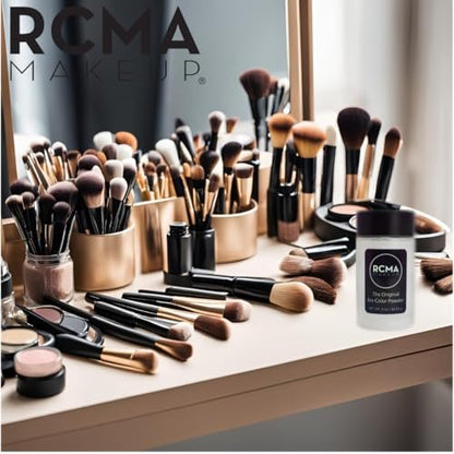 RCMA No-Color Powder – Professional Translucent Setting Powder for All Skin Types (3 oz) Avelisse
